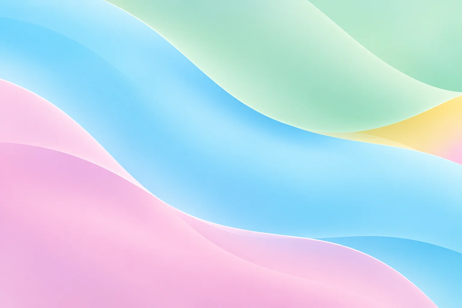 Soft pastel flowing forms used behind the examples